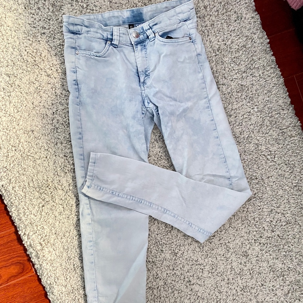 H&M Divided Acid Wash Jeans